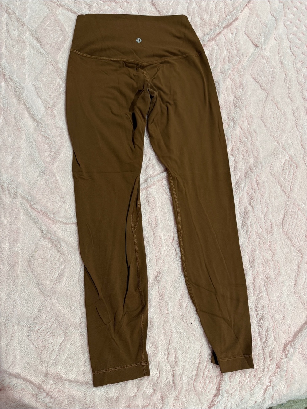 lululemon athletica Girls' Brown Full-Length Leggings